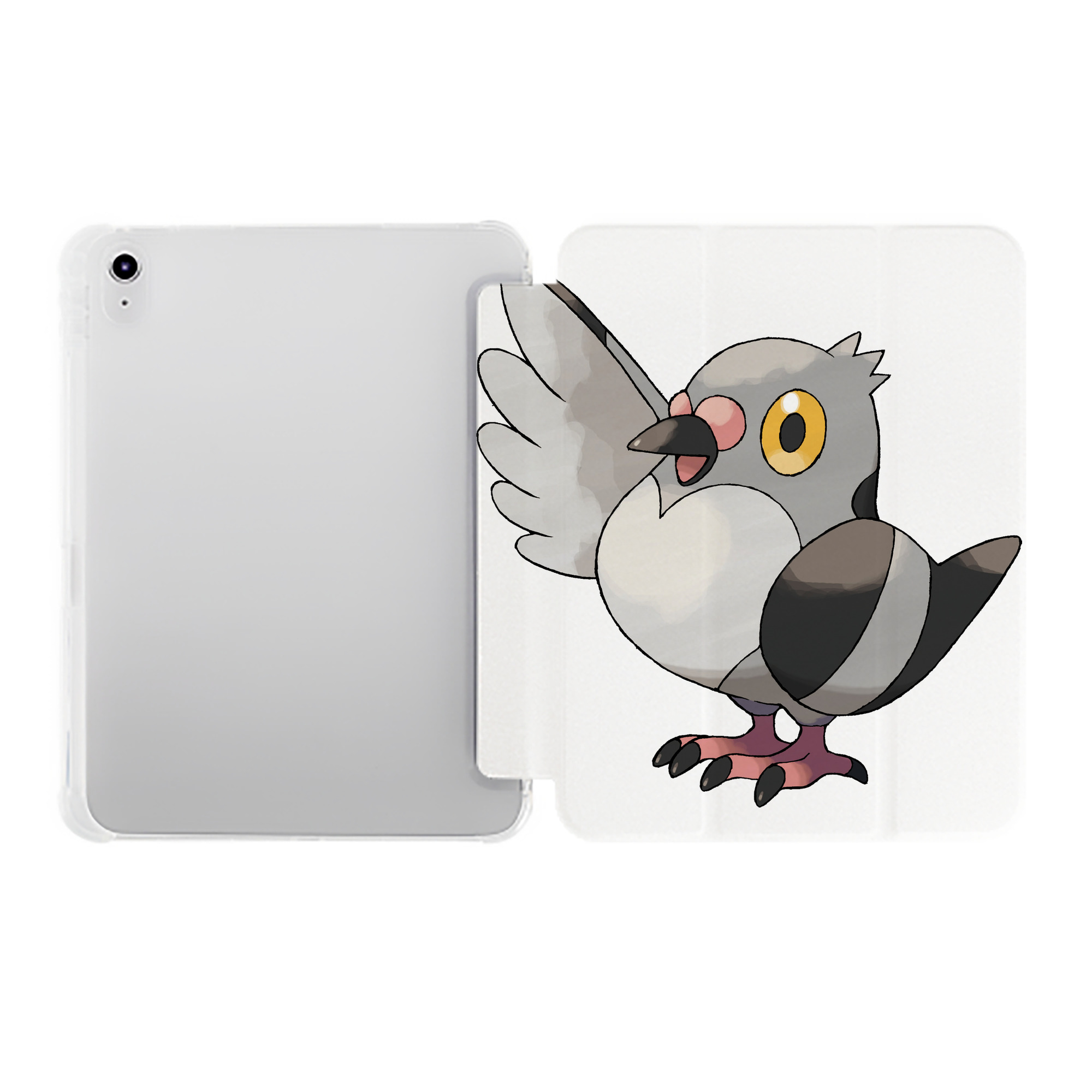 （画像用） ポケットモンスター Pokémon IPad ケース ペン収納付き 三つ折りスタンド PUレザー×シリコン 対応機種9.5/10.5/10.9インチ